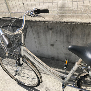 Panasonic 26インチ 自転車 ルートステン 内装3段 シルバー