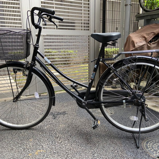 26型自転車 黒