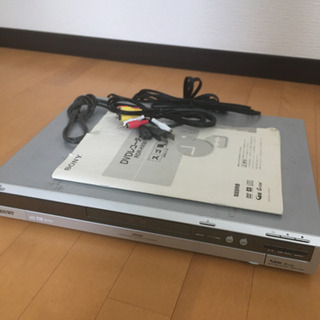 SONY DVDレコーダー　DVDデッキ　ハードディスク