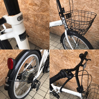 TAKEDA atrium アトリウム FDR-B206AT折畳み 20インチ ミニベロ 前カゴ付き