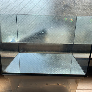 GEX ブラックシリコンオールガラス水槽　熱帯魚　金魚　メダカ 