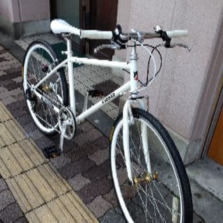 Viento[ヴィエント]700c クロスバイク 7speed/ホワイト
