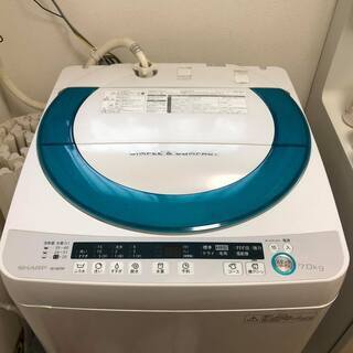 美品 SHARP 洗濯機 7.0kg