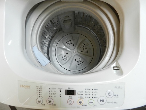 ハイアール 全自動洗濯機 JW-K42H 2014年製 都内近郊送料無料