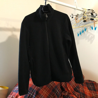 UNIQLO フリースフルジップジャケット（長袖）BLACK M...