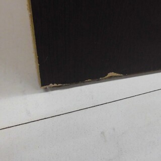 スリムレンジボード 木目調 幅89×奥行42×高さ175cm コンセント2か