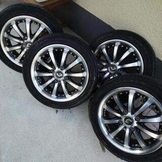 決まりました☆値下げ☆アルミホイール&タイヤ4本セット☆14インチ  