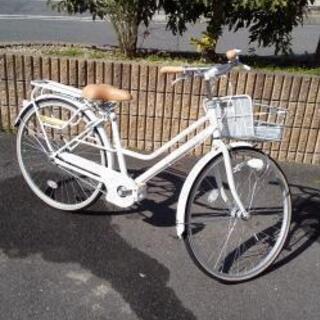 北欧スタイル ２６インチ自転車 ホワイト あさひ