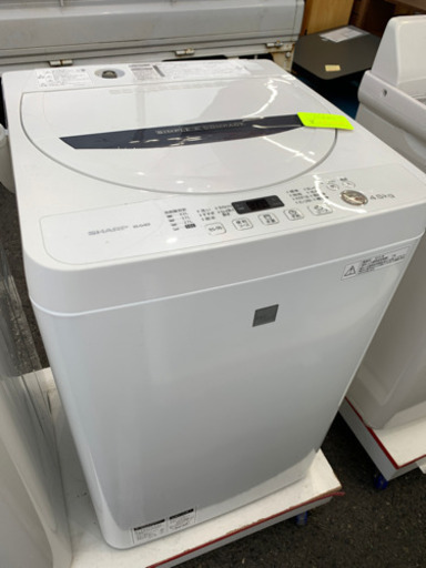 新生活応援SHARP 2016年　洗濯機　4.5キロ