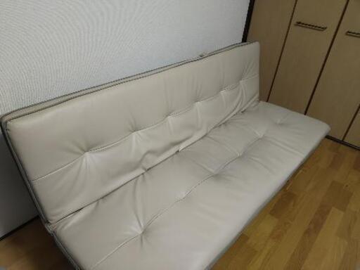 シンプル　ソファーベッド