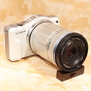 ★美品級＆すぐ使えるSDカード★パナソニック GF3 望遠レンズセット