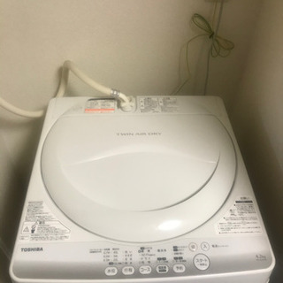 洗濯機 東芝製 5年使用