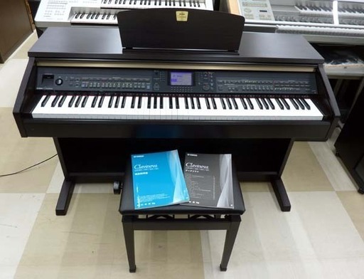 札幌市/清田区 YAMAHA/ヤマハ 電子ピアノ Clavinova/クラビノーバ CVP-501 ピュアCFボイス ニューダークローズウッド調 11年製 イス付 動作品