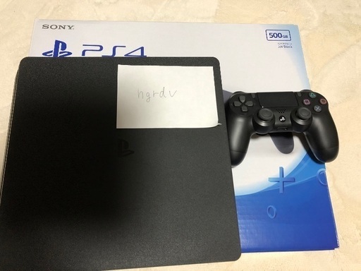 PS4  500GB ブラック　ソフト1本付き