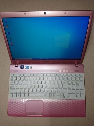 ノートパソコン SONY PCG-71B11N 人気のピンク色【ちょっと難あり】