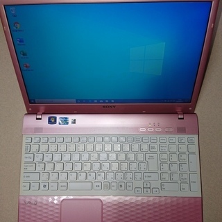 ノートパソコン　SONY　PCG-71B11N　人気のピンク色【...