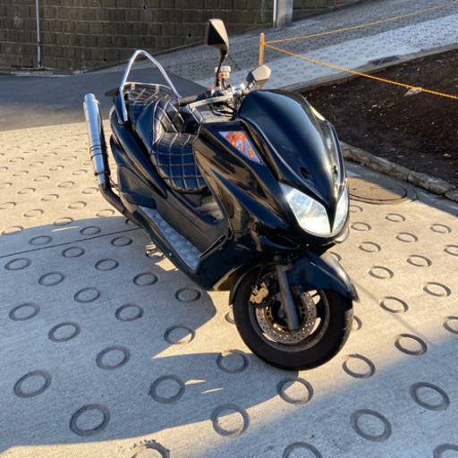 実働　マジェスティC 250 五連メーター  MAJESTY