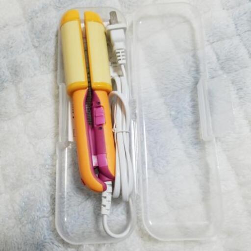 未使用 2way ミニヘアアイロン ストレート カール レッドスパイス ててて 中村公園の家電の中古あげます 譲ります ジモティーで不用品の処分