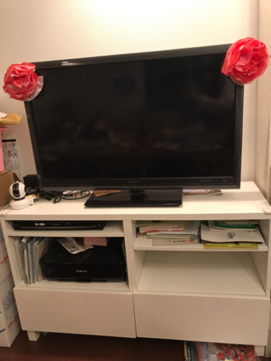 お値下げ　SONY ソニー  美品. 40型  KDL-40F5   綺麗  テレビ台つき