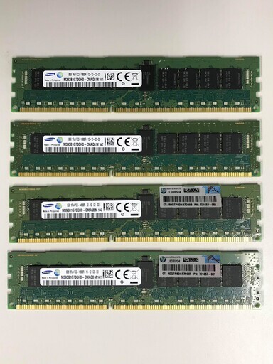 8GBx4枚 Mac Pro用メモリ SAMSUNG PC3-14900R