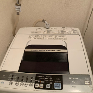（お譲り先決まりました）洗濯機　HITACHI NW-6MY 6...