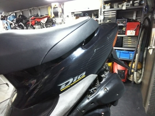 東京都板橋区高島平から AF34 ライブディオ最終型モデル（黒） 整備済みで