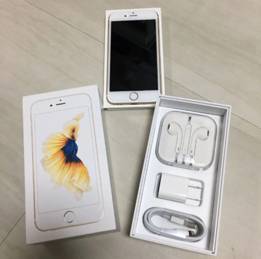 iPhone 6s Gold 32 GB 1週間程の使用品