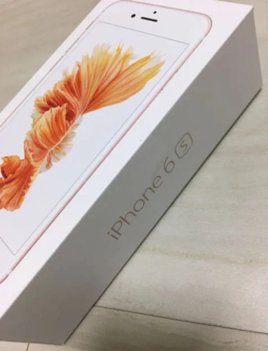 iPhone 6s ローズゴールド　新品未使用