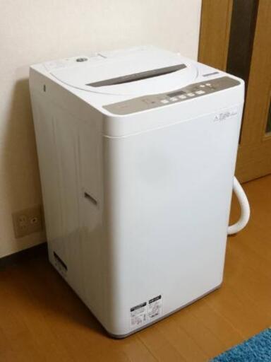 4.5キロ洗濯機◆ホワイト・シルバー◆2017年製◆保証付き◆配送設置無料!!