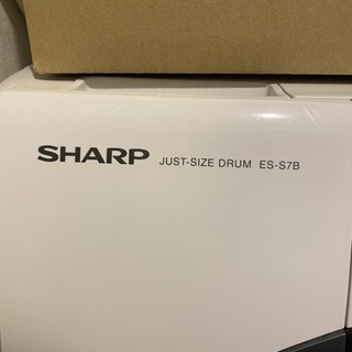2017発売 シャープ縦型ドラム ES-S7B-WR 美品