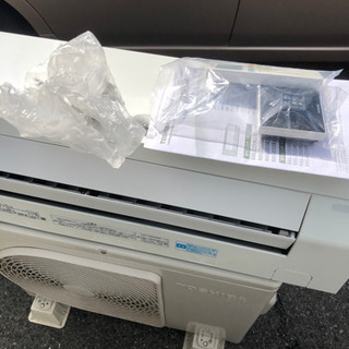 エアコン6畳用。取り付け別相談下さい
