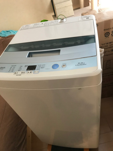洗濯機　５.０kg   2017年製　AQUA