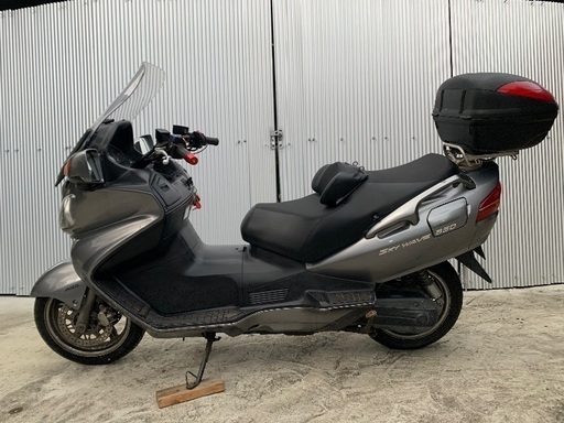 【車検有】スカイヴェイブ650★ABS★ETC★グリップヒーター★GIVIボックス付★タイヤ交換済★モリワキマフラー★ 車検有】スカイヴェイブ650☆ABS☆ETC☆グリップヒーター☆GIVI