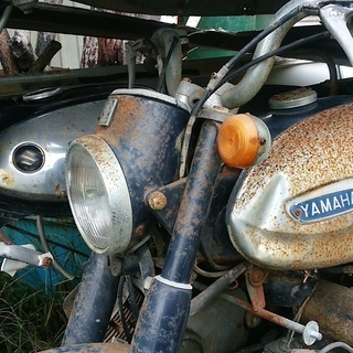 ヤマハ　レアな旧車　バイク