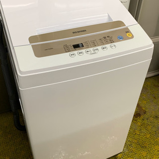 美品 洗濯機 アイリスオーヤマ 2019年 5㎏洗い 単身用 一...