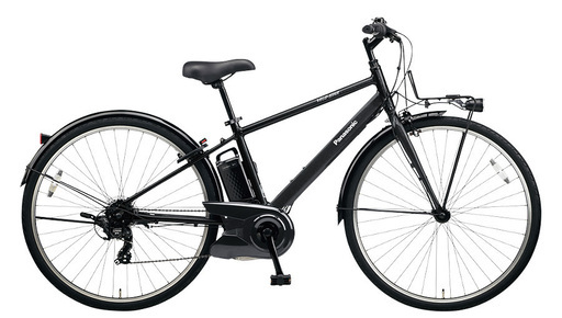 電動アシスト自転車　パナソニック　ベロスター700　ブラック