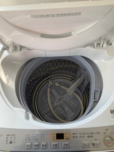 SHARP 6kg 洗濯機 - 洗濯機 