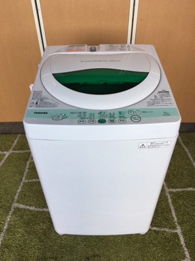 ☆まとめて値引き☆東芝5kg洗濯機　2012年製☆分解清掃済み！