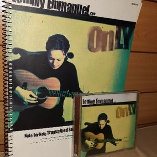 【本日限り】トミーエマニュエル『Only』のギターTAB譜とCD...