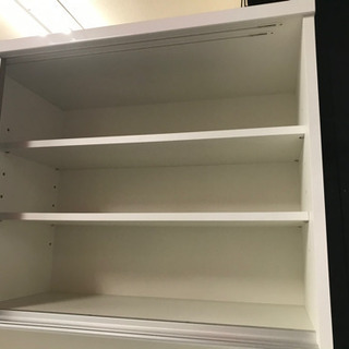 大きめ白物食器棚(松田家具)【美品】