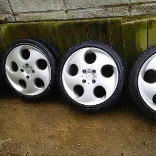 サマータイヤ ＊ブリジストン ポテンザG3 ＊タイヤサイズ 215/40R17　オフセット42　4穴 ＊現在倉庫にて保管