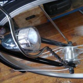 自転車屋の中古丈夫なママチャリ　27インチ　センサーライト付　通勤通学
