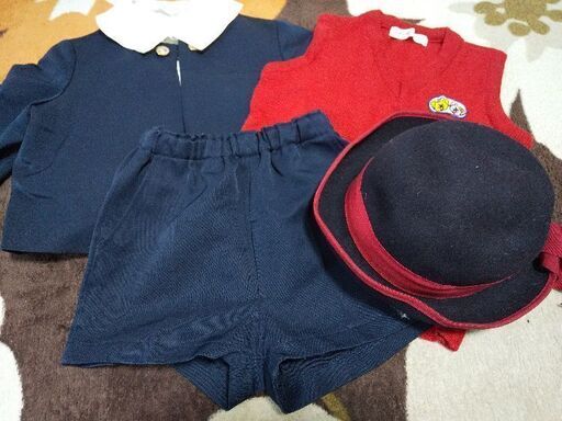 明善幼稚園、制服、体操着、カバン、帽子