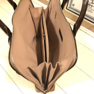 キーファーノイ】 ビジネスバッグ 2WAY 本革 レザー キャメル