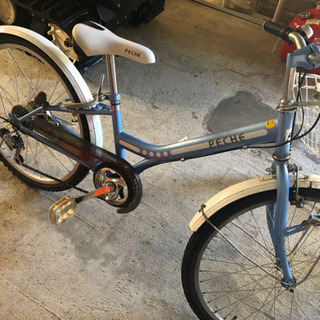 切り替えの自転車