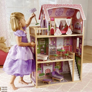 おもちゃ 未使用 ☆ KidKraft アヴァ ドールハウス 3階建て 木製 大型 