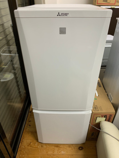 三菱ノンフロン冷凍冷蔵庫　MR-P15EA 2017年式