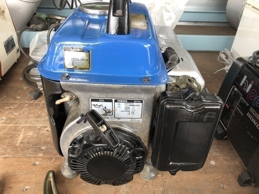 ヤマハ EF7H ポータブルエンジン 発電機 ガソリン 現状 【委OK03
