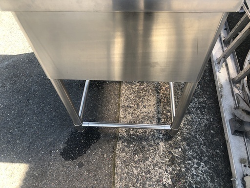 業務用厨房機器】 業務用 蛇口付き 一槽シンク 【委OK11】