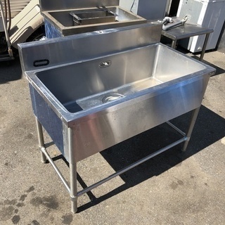 【業務用厨房機器】　マルゼン　一槽シンク　【委託OK13】